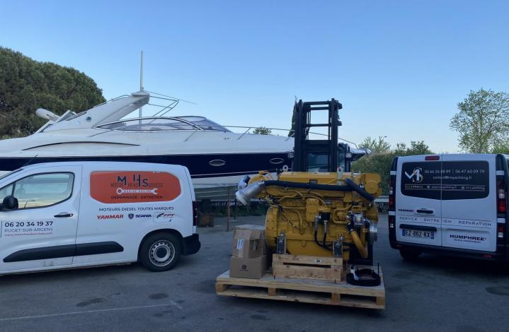 Remotorisation de bateau Fréjus