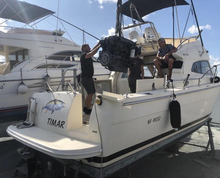 Maintenance de bateaux Fréjus