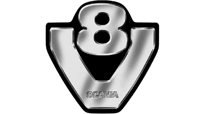 Scania V8 engine